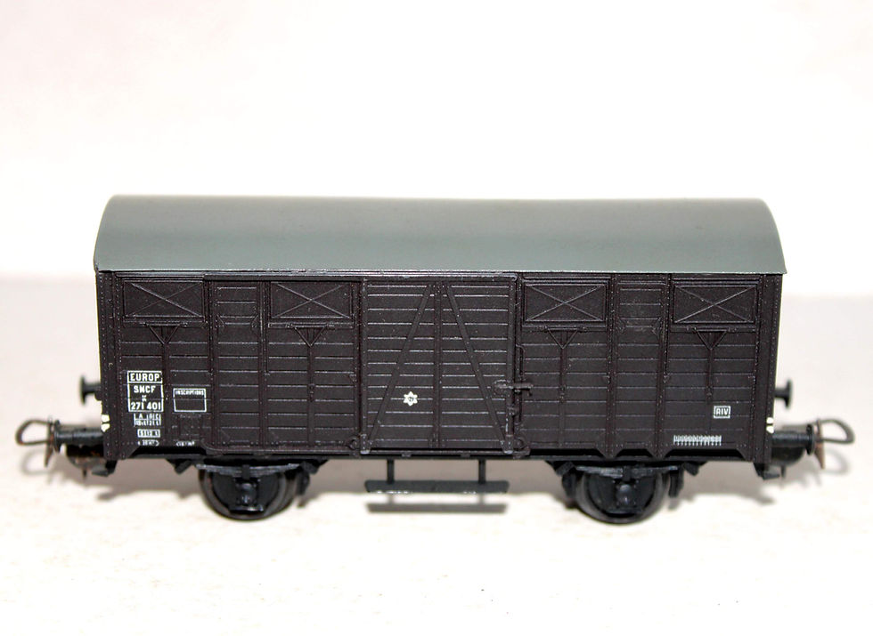 縮圖：PIKO HO 5/6449-072 WAGON COUVERT FOURGON TRANSPORT MARCHANDISE BAGAGE SNCF, CIRY