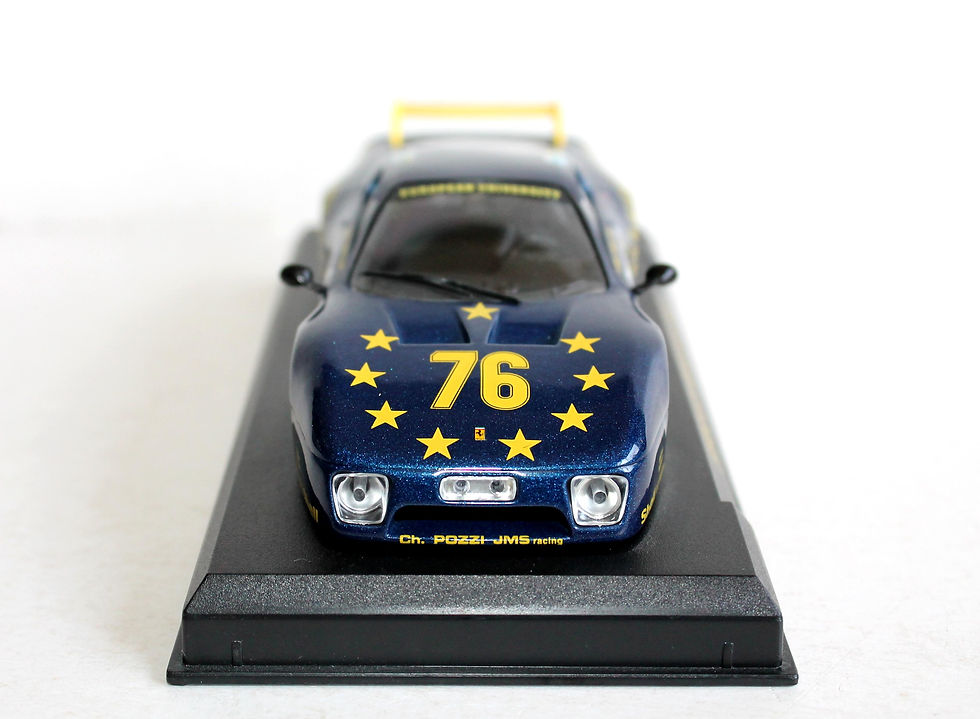 Miniatura: FERRARI BB512LM 1981 POZZI 76 MINIATURE AUTO 1/43 VOITURE COURSE RACING 24H MANS
