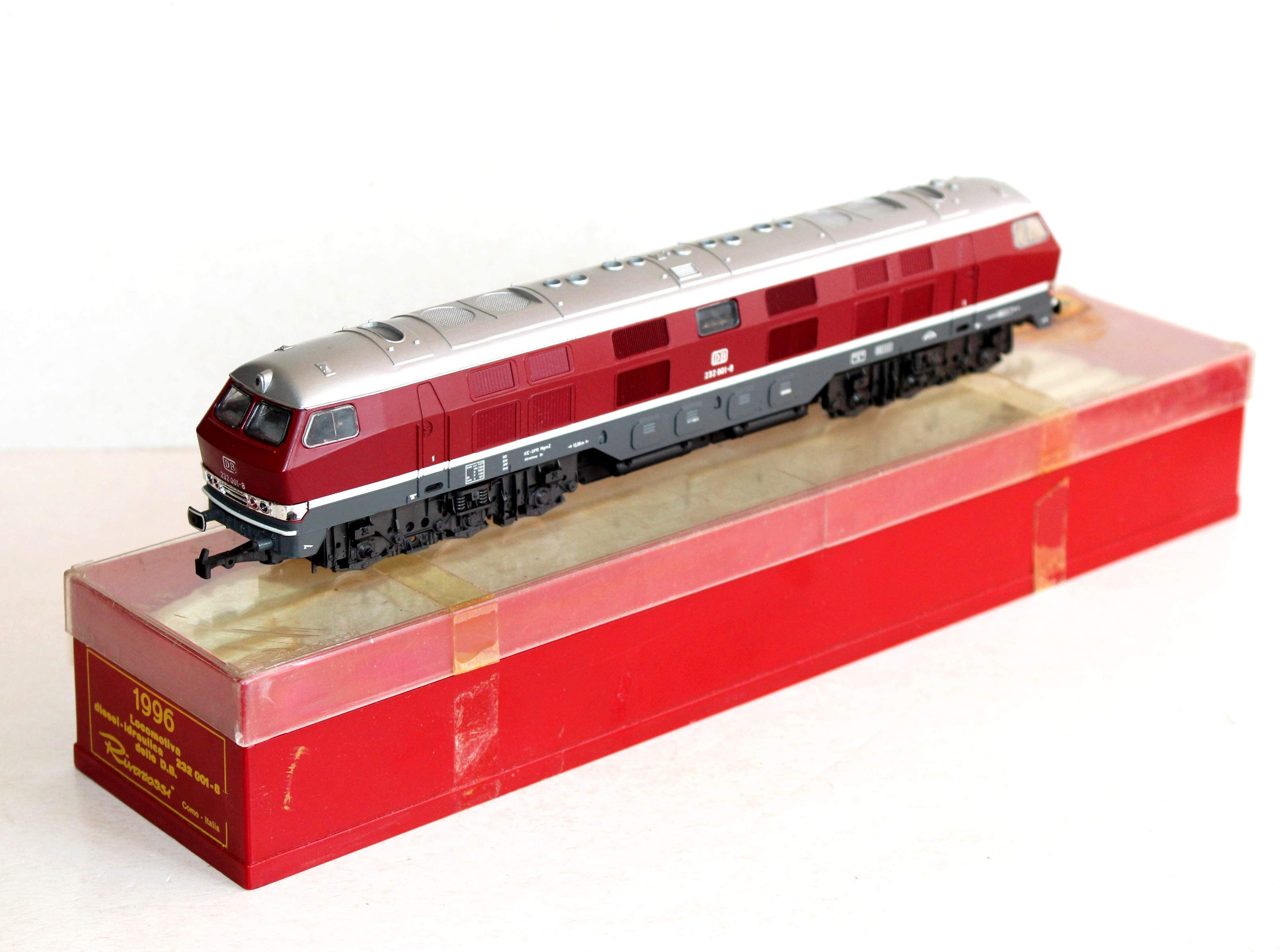 RIVAROSSI HO 1996 LOCOMOTIVE DIESEL HYDRAULIQUE 4000 HP, HERSFELDER DB 232 001-8
