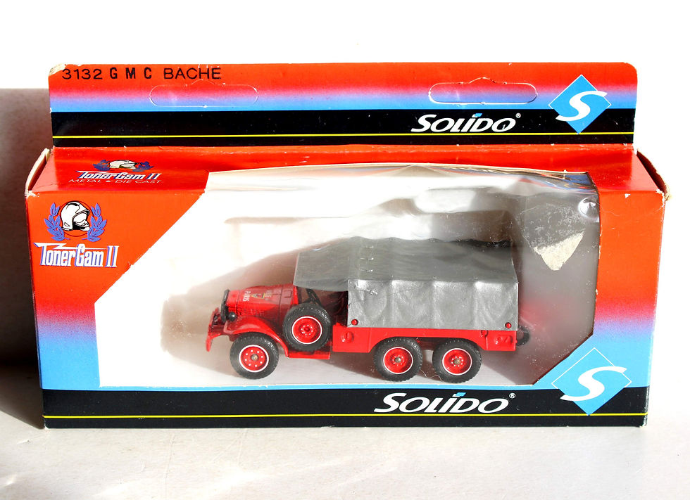 SOLIDO 1/50 POMPIER N°2149 DODGE 6x6 T223 WC 63 VILLE DE PARIS, VEHICULE SECOURS