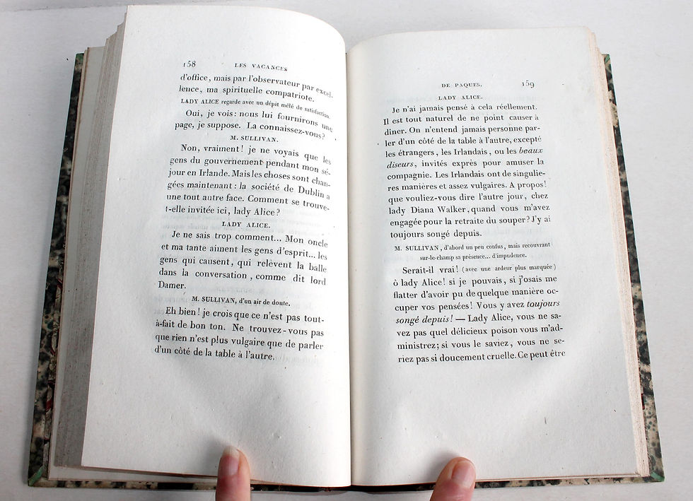 Thumbnail: SCENES DRAMATIQUES EMPRUNTEES A LA VIE REELLE par LADY MORGAN, T2 1844 FOURNIER