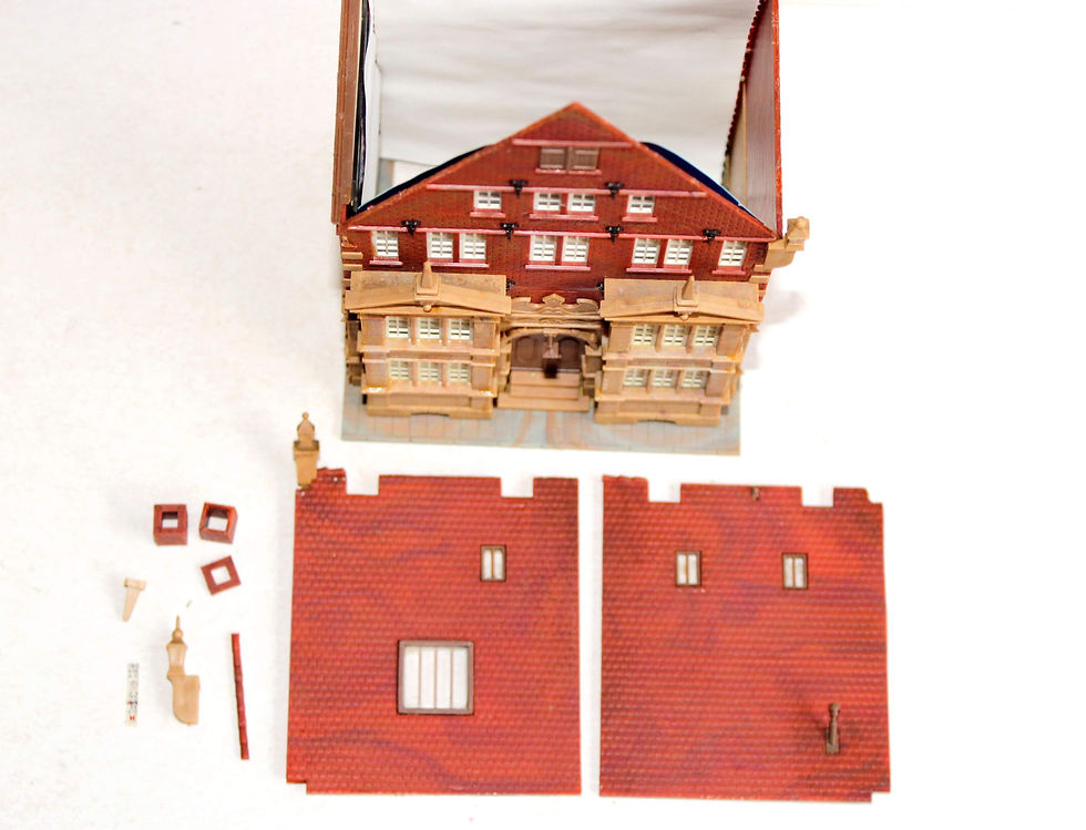 サムネイル： KIBRI HO 38377 MAQUETTE MAISON BOURGEOISE PATRICIENNE AU STADE DE VILLE IMMEUBLE