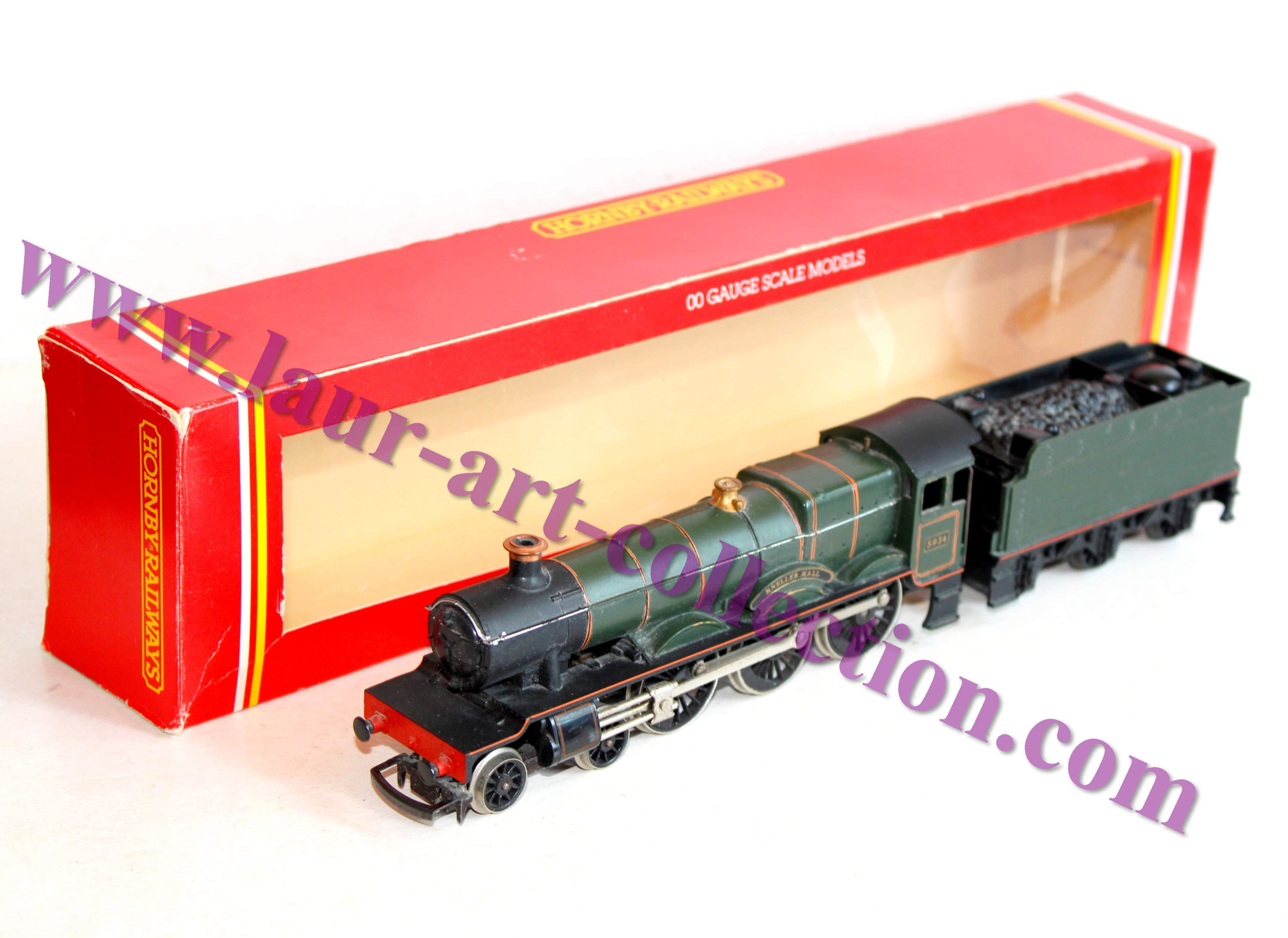 HORNBY OO R761 LOCOMOTIVE VAPEUR + TENDER KNELLER HALL 5934 GWR HALL CLASS 4-6-0