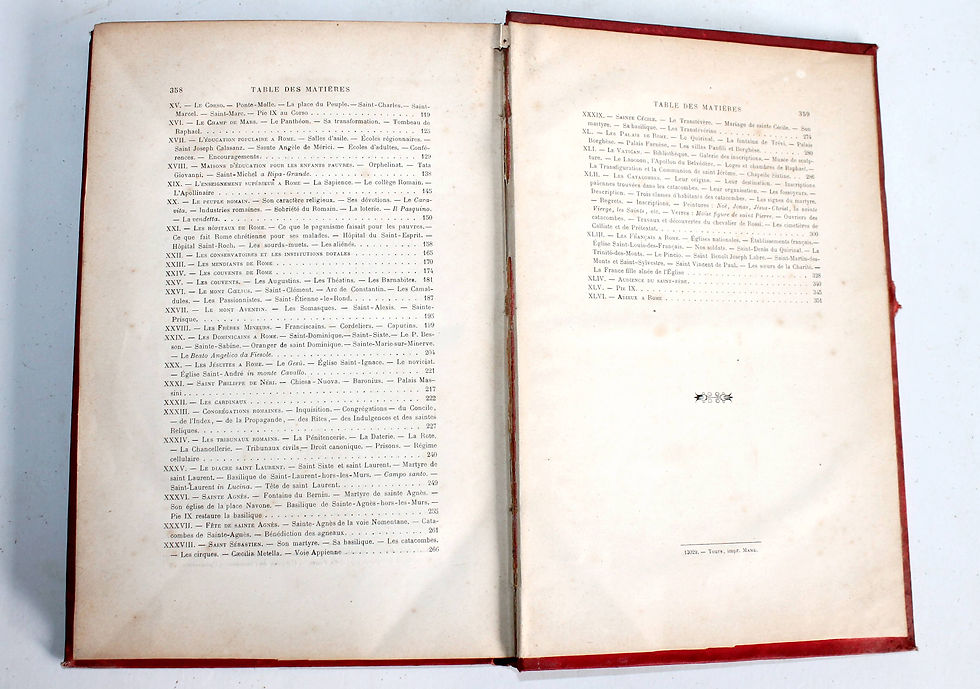 Thumbnail: ROME SES EGLISES, SES MONUMENTS, SES INSTITUTIONS LETTRE A UN AMI de M. R** 1882