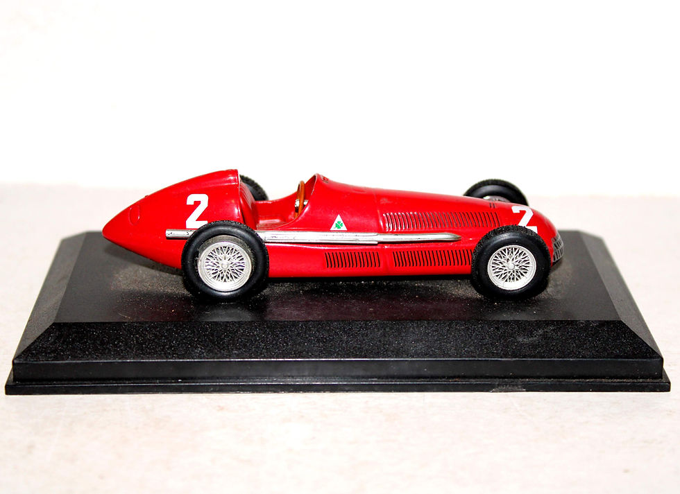 Indexkép: ALFA ROMEO 158 F1 1950 FARINA #2 MINIATURE 1/43 VOITURE COURSE GP RACING FORMULE
