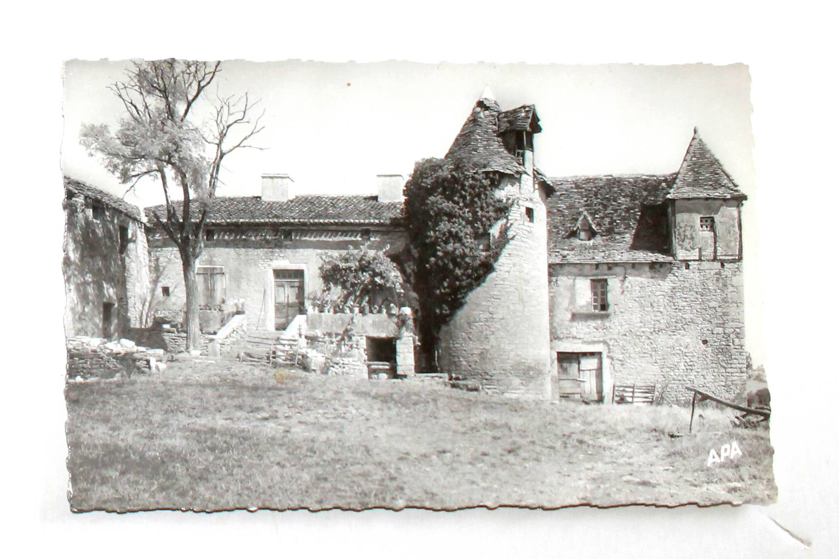 CPA 46 LOT - SENAILLAC - LE VIEUX MANOIR - NON VOYAGÉ - CARTE POSTALE ANCIENNE