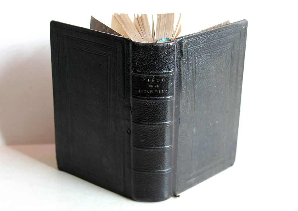 LIVRE DE PIETE DE LA JEUNE FILLE AU PENSIONNAT & DANS SA FAMILLE 1880 par PIE IX