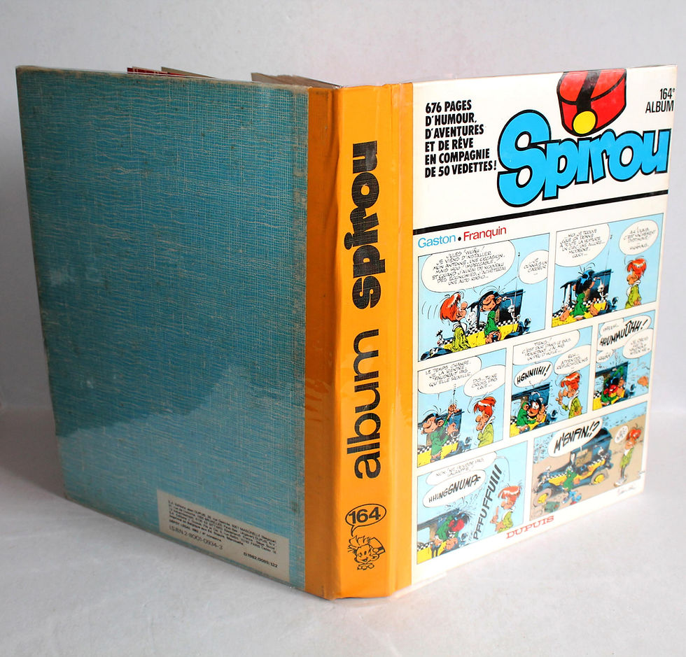 ALBUM DU JOURNAL SPIROU N°164 1982 DUPUIS 676p BANDE DESSINÉE + RECITS ENFANTINA