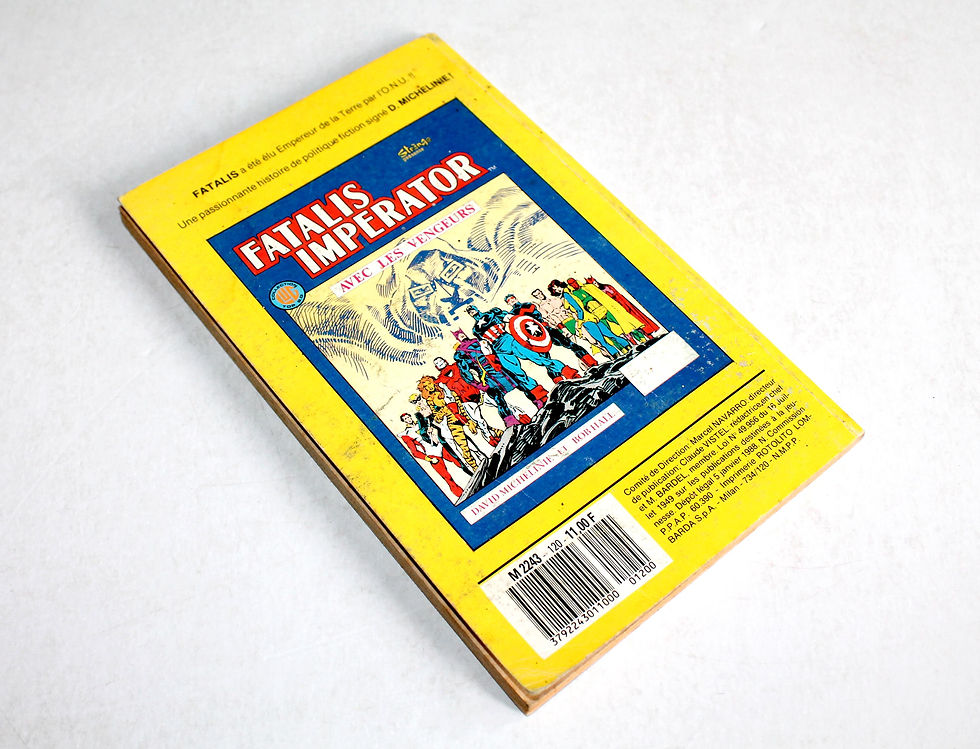 Pikkukuva: MARVEL NOVA N°120 1987 SPIDER MAN AVEC LES FANTASTIQUES SURFER Ag BD SUPER-HEROS