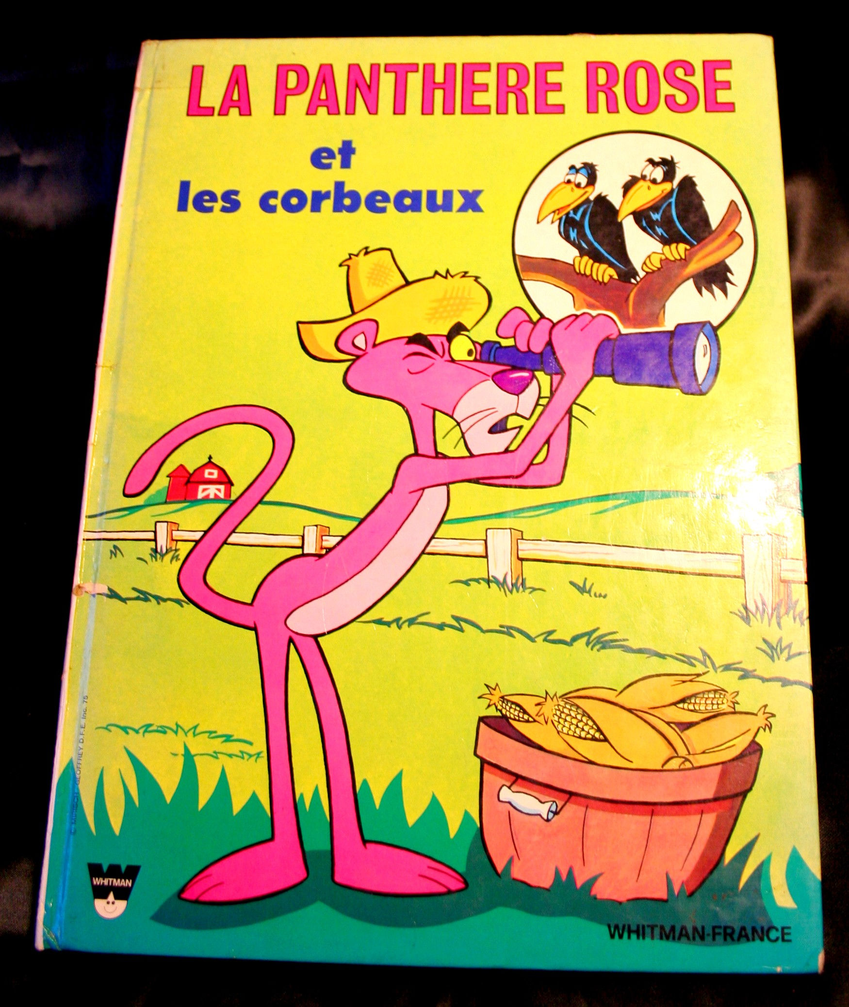 ALBUM BD LA PANTHERE ROSE et les corbeaux - EO EDITION ORIGINALE 1975 - BON ETAT