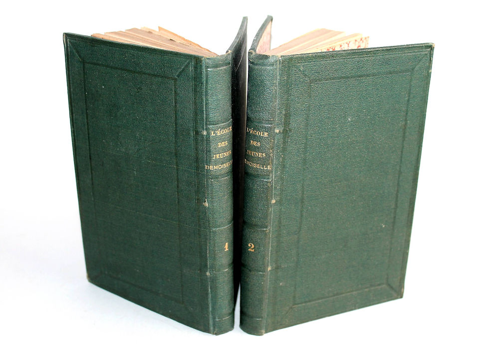 L'ECOLE DES JEUNES DEMOISELLES LETTRES MERE VERTUEUSE A SA FILLE ABBE REYRE 1865