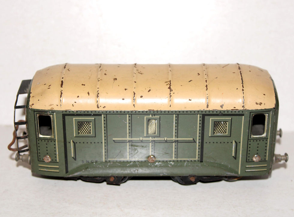 サムネイル： JEP O 4241-B WAGON COUVERT SURBAISSÉ FOURGON A BAGAGE TRANSPORT MARCHANDISE SNCF