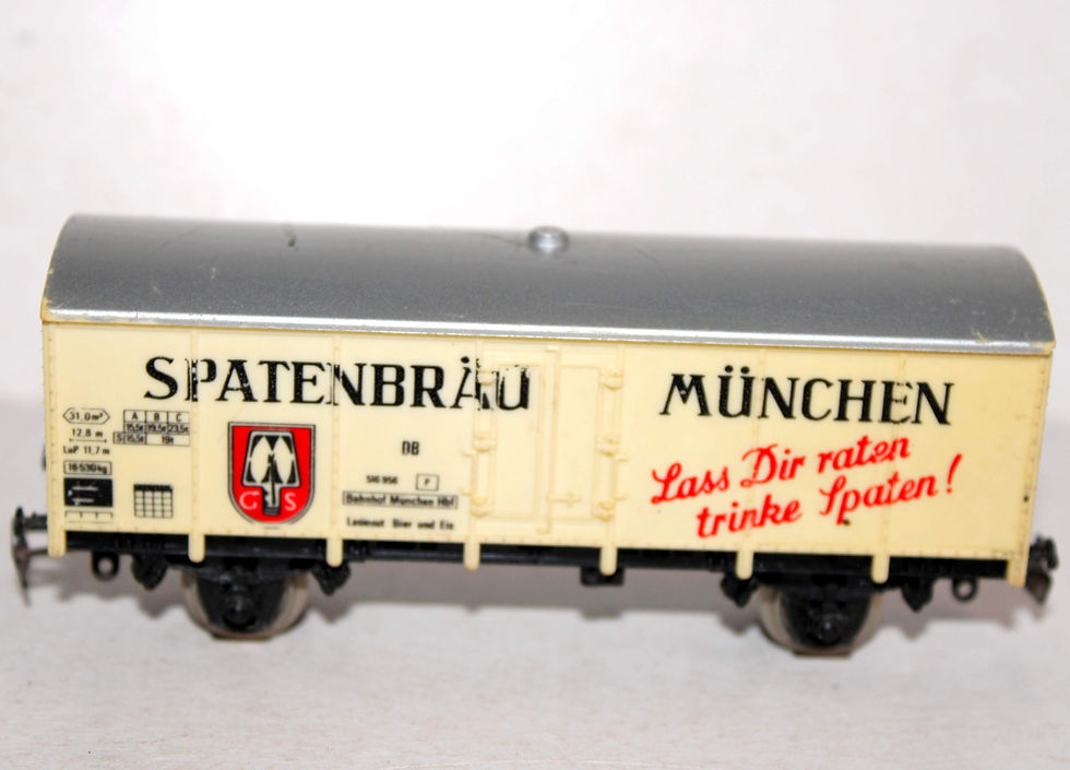Миниатюра: JOUEF HO 6261 WAGON REFRIGERANT SPATENBRAU MUNCHEN FOURGON FRIGORIFIQUE DB BIERE