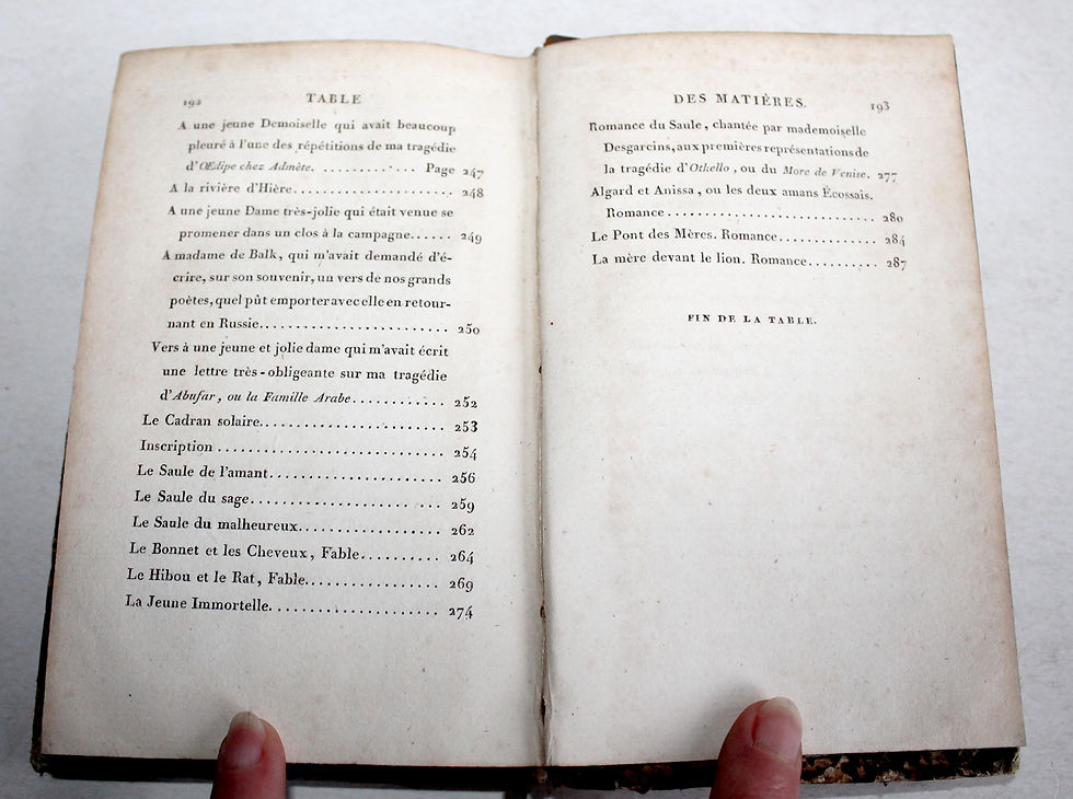 Miniaturbild: EPITRES ET POESIES DIVERSES par J.F DUCIS TOME I 1814 NEPVEU LIBRAIRE, EX LIBRIS