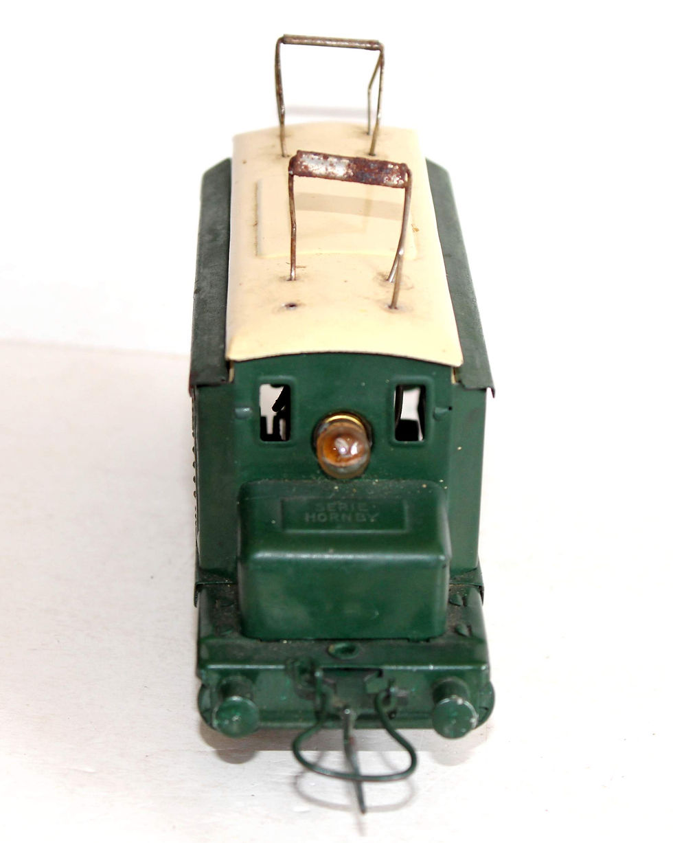 Miniaturebillede: HORNBY 1/43 O N°OE LOCOMOTIVE MOTRICE ELECTRIQUE TYPE B PO, BOITE A SEL SNCF 20V