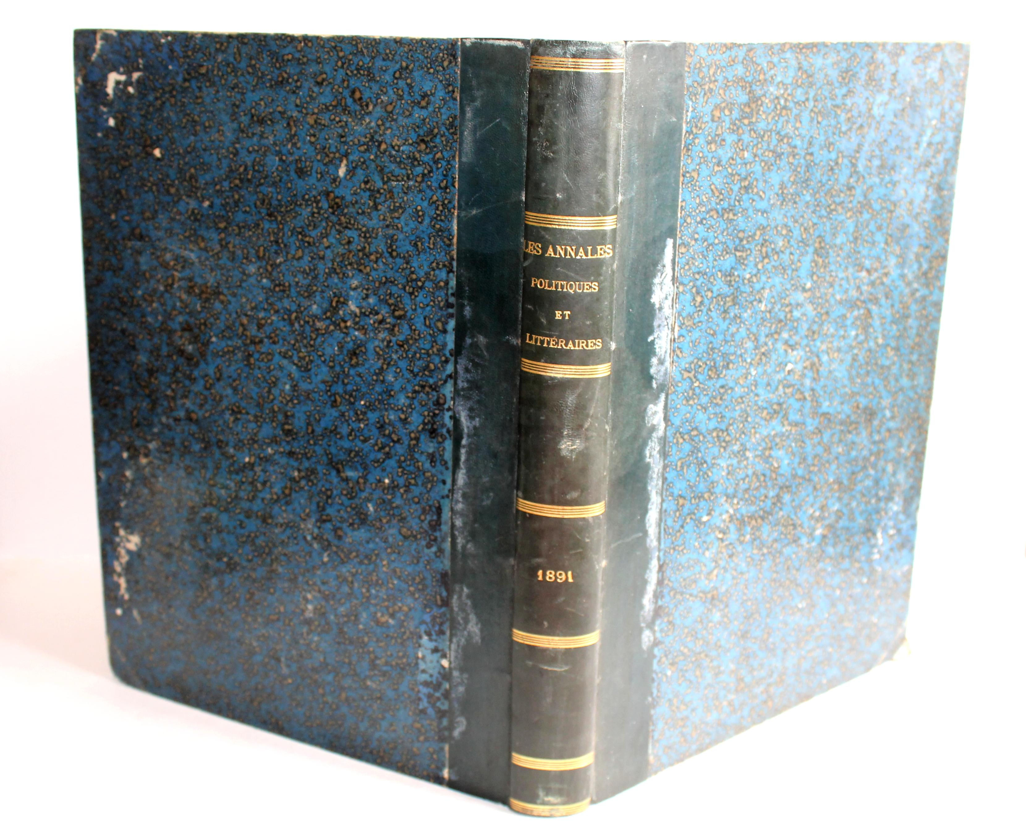 LES ANNALES POLITIQUES ET LITTERAIRES, TOME SEIZIEME JANVIER-JUIN 1891 + GRAVURE