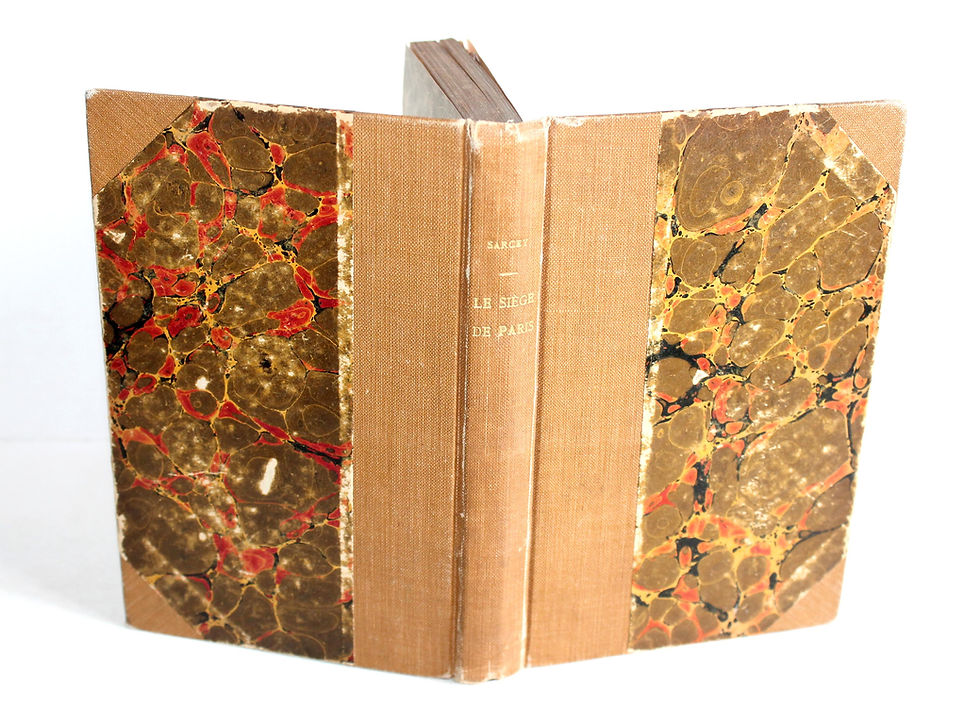 LE SIEGE DE PARIS IMPRESSIONS ET SOUVENIRS par FRANCISQUE SARCEY 1871 FLAMMARION