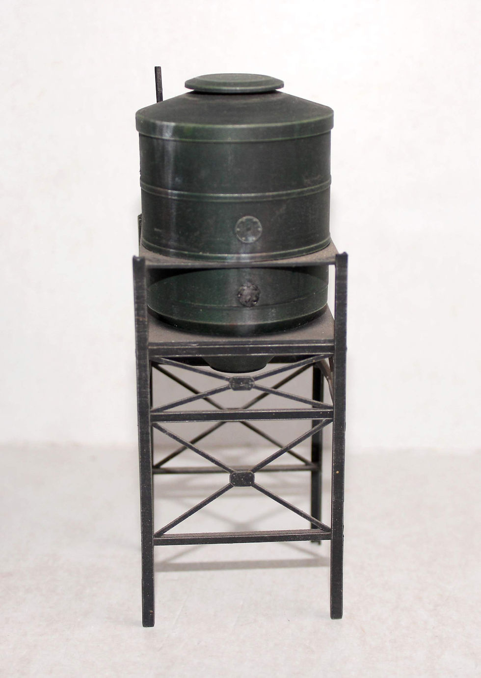 Μικρογραφία: MAQUETTE SILO CEREALE / RESERVOIR CHATEAU D'EAU, CITERNE CUVE DIORAMA HO TRAIN