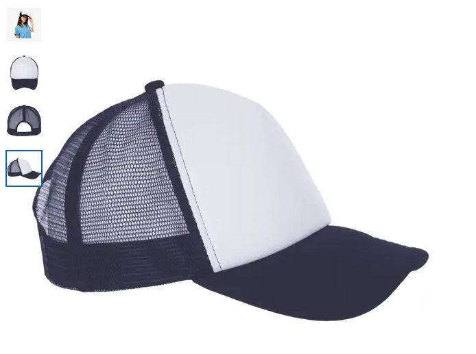 Miniature : Casquette Bubble Polyester bicolor