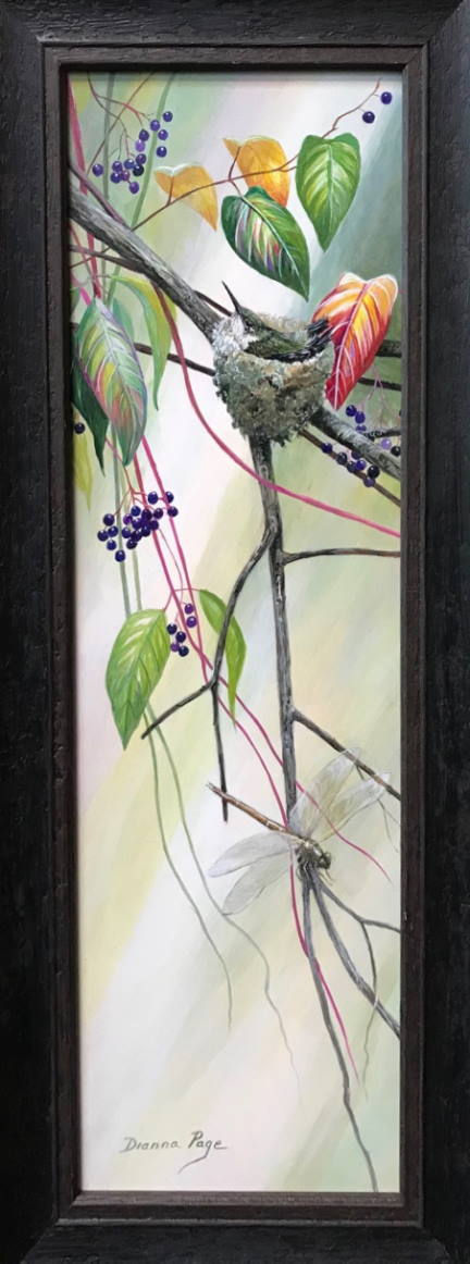 Oil Painting "Beach Solace" by Sonya Diimmler