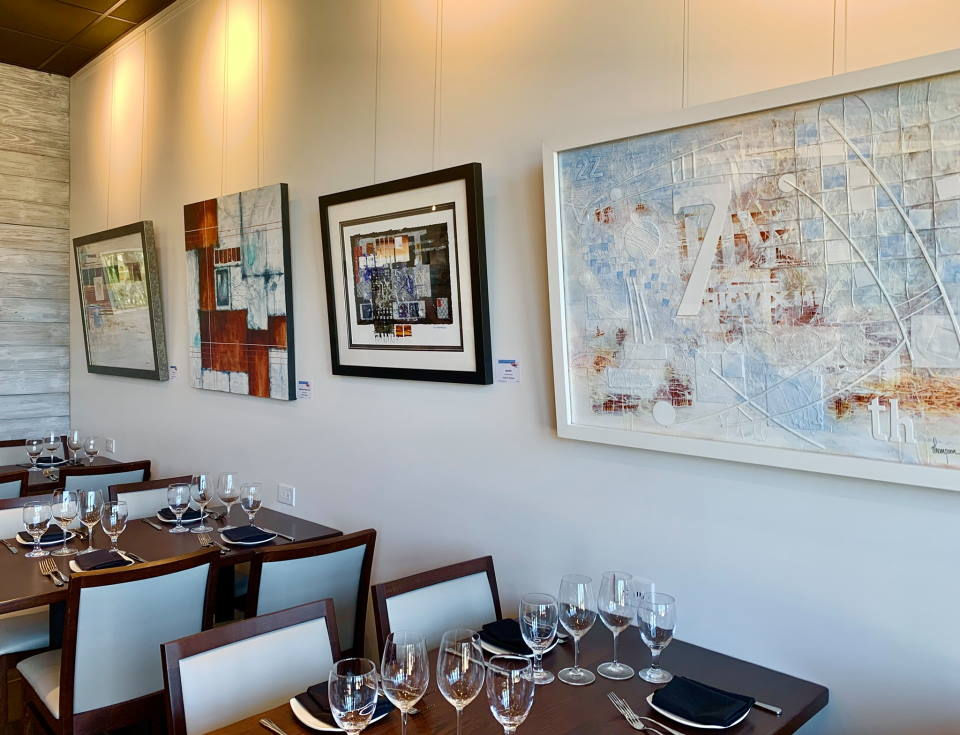 Inaugural exhibit with Tommy Thompson artwork