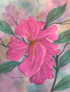 "Pink Azalea Blossom"