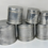 Thumbnail: Antique French Kitchen Set Of 6 Aluminium Metal Food Storage Jar Containers