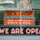 Thumbnail: WE ARE OPEN Sign Illuminated Glass 5