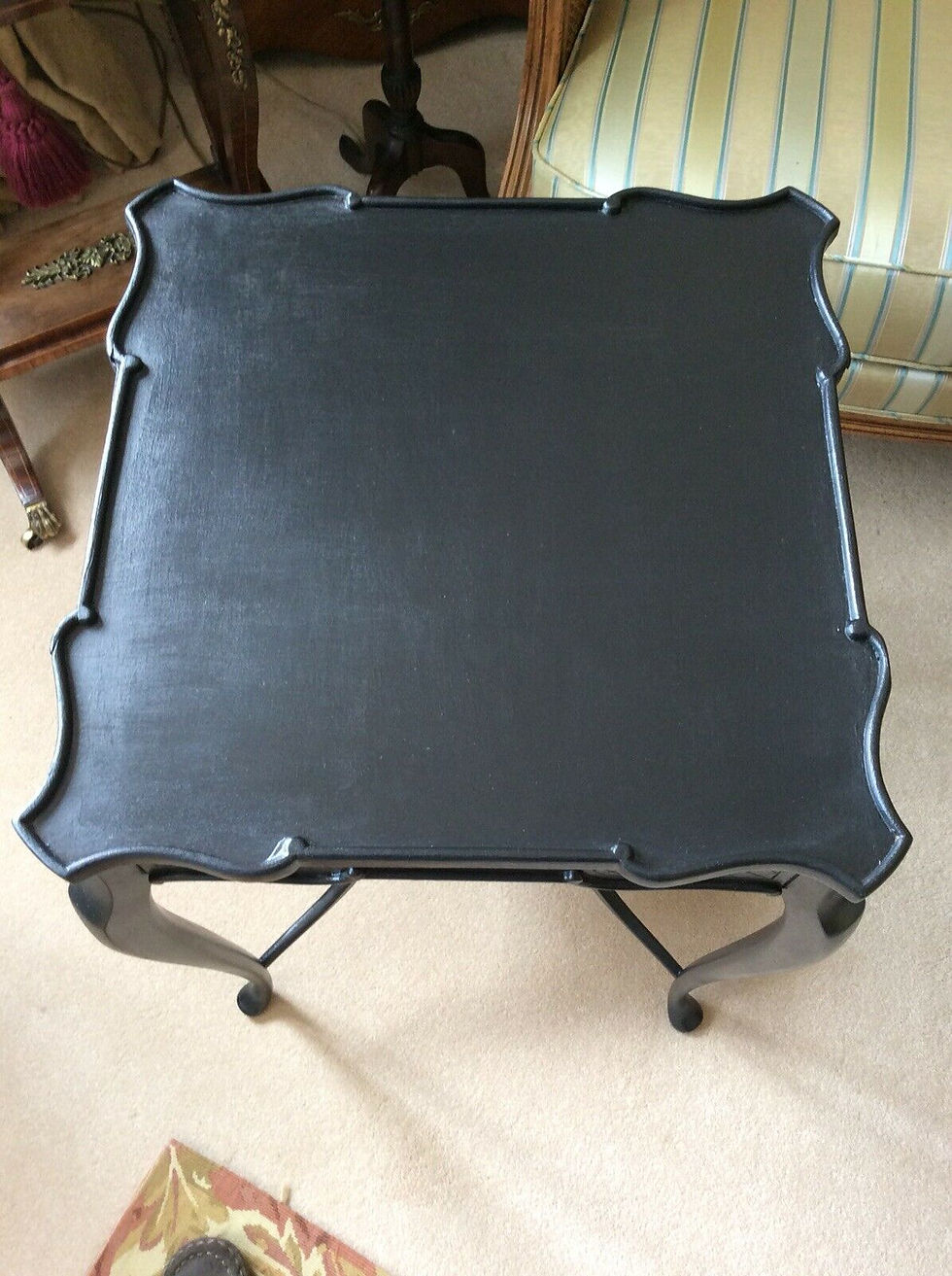 Thumbnail: Early 20th Century Ebonised Occassional Table