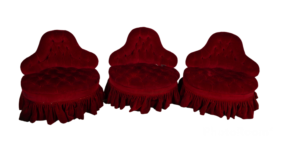 Thumbnail: Victorian Conversation Seat 1800s