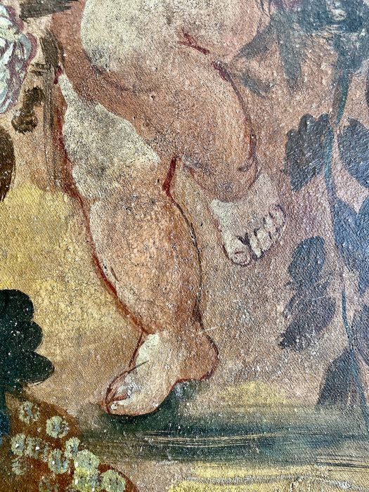 Thumbnail: Authentic, large and original fresco tear.