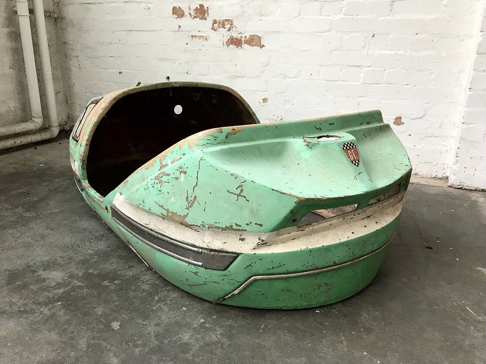 Thumbnail: Vintage Dodgem Car Shell 8