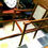 Thumbnail: Vintage French style rattan Bergere Folding Chair Rickshaw 3