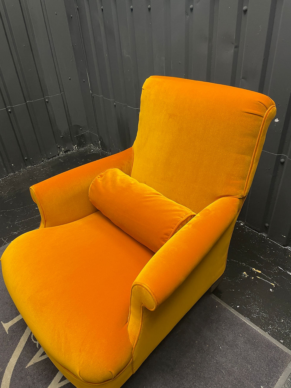 Thumbnail: 19th century deep seated country house armchair