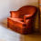 Thumbnail: Napoleon Iii Burnt Orange Club Chair