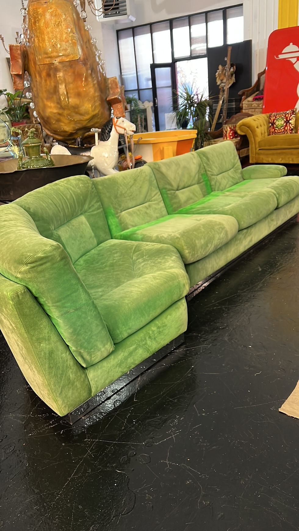 Thumbnail: Vintage Roche Bobois modular sofa suite