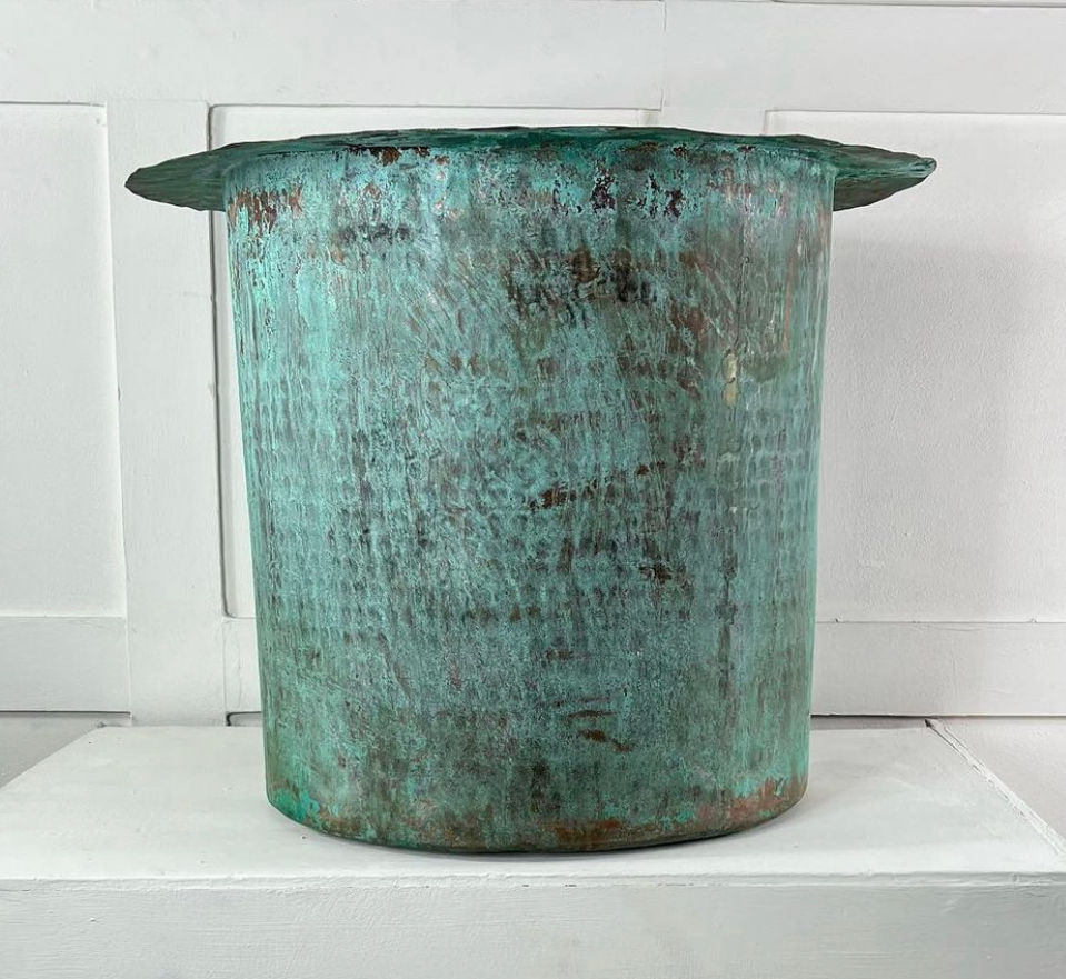 Thumbnail: Huge 19thc copper planter