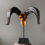 Thumbnail: Hand Carved Brown Ram Skull on a custom stand