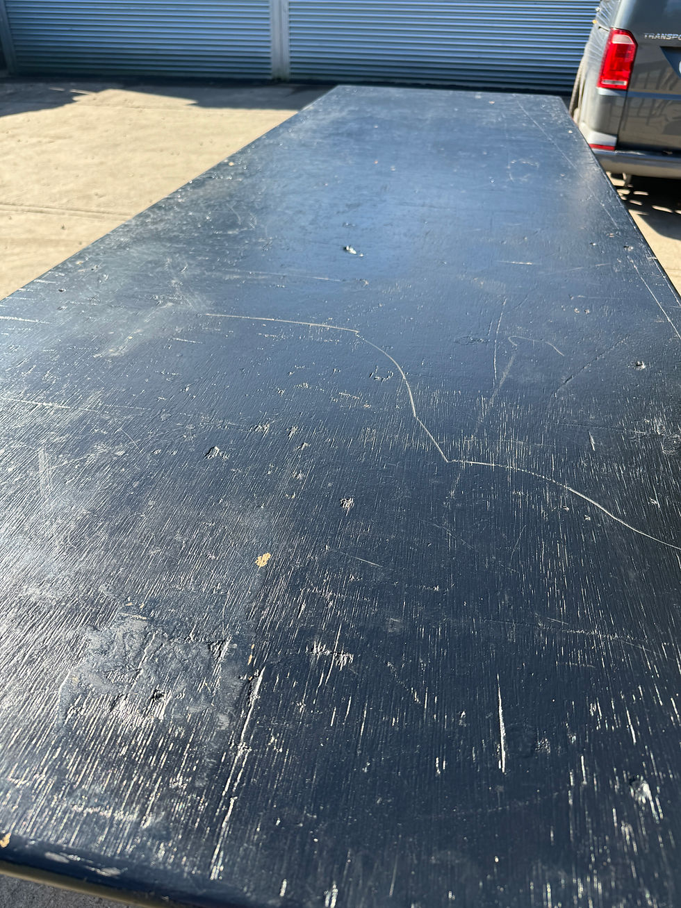 Thumbnail: Substantial Haberdashers Drapers Potting Table