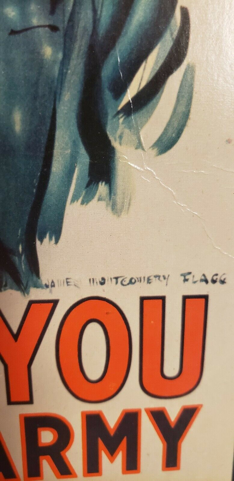 Thumbnail: UNCLE SAM I Want You For U.S. ARMY Poster June 1968 James Montgomery FLAGG