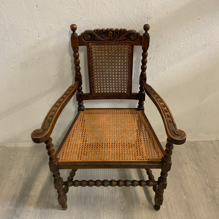 Thumbnail: Original Barley Twisted Office / Country House Chair