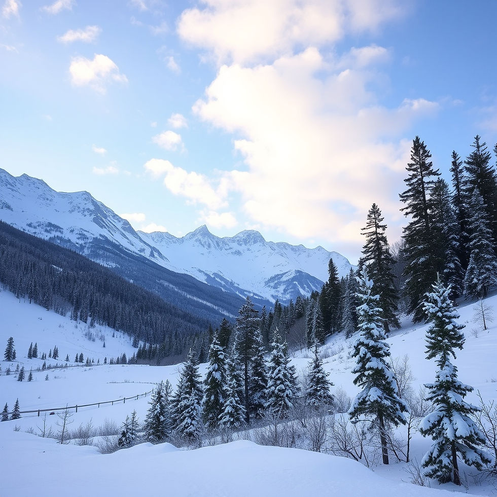 Wintertime in Montana