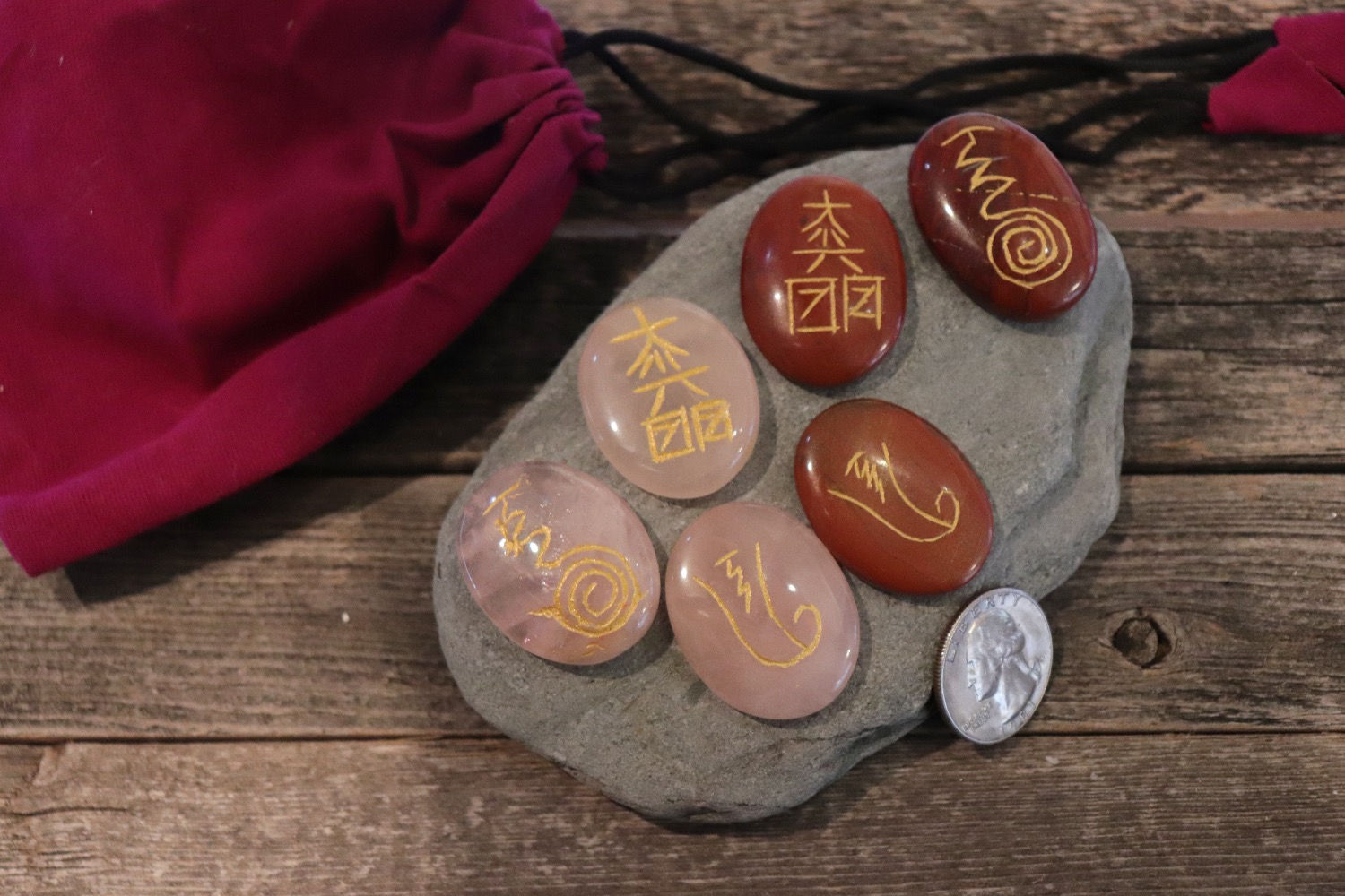 Master Level Reiki Stone Set