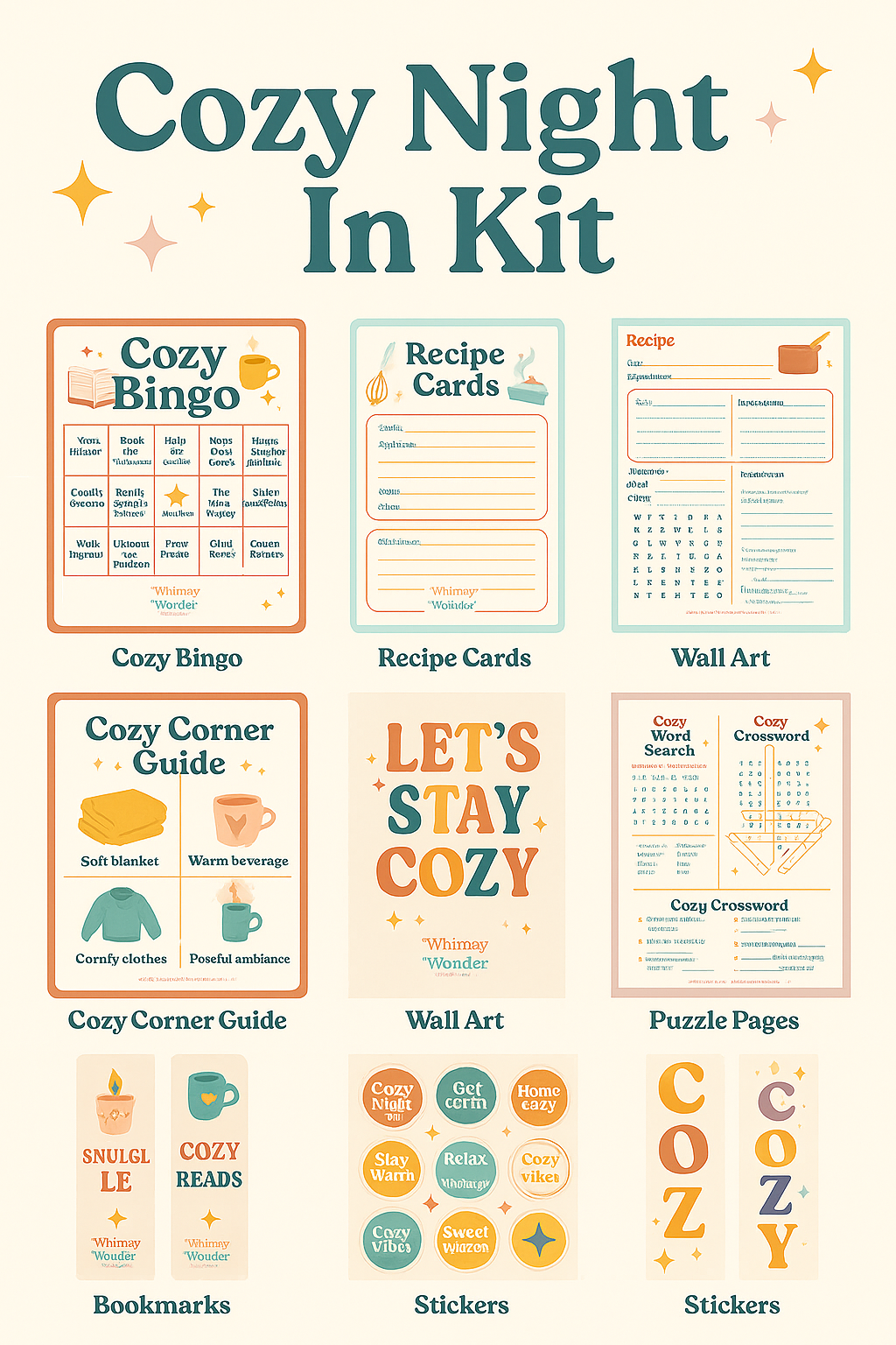 The Cozy Night In Kit - Digital Download