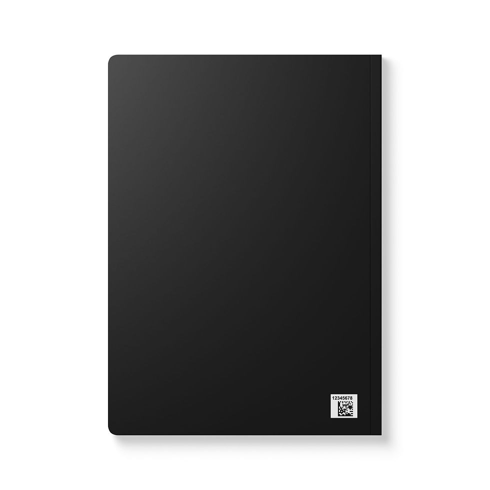 Thumbnail: Glow Up, Gyrl Softcover Journal - Black