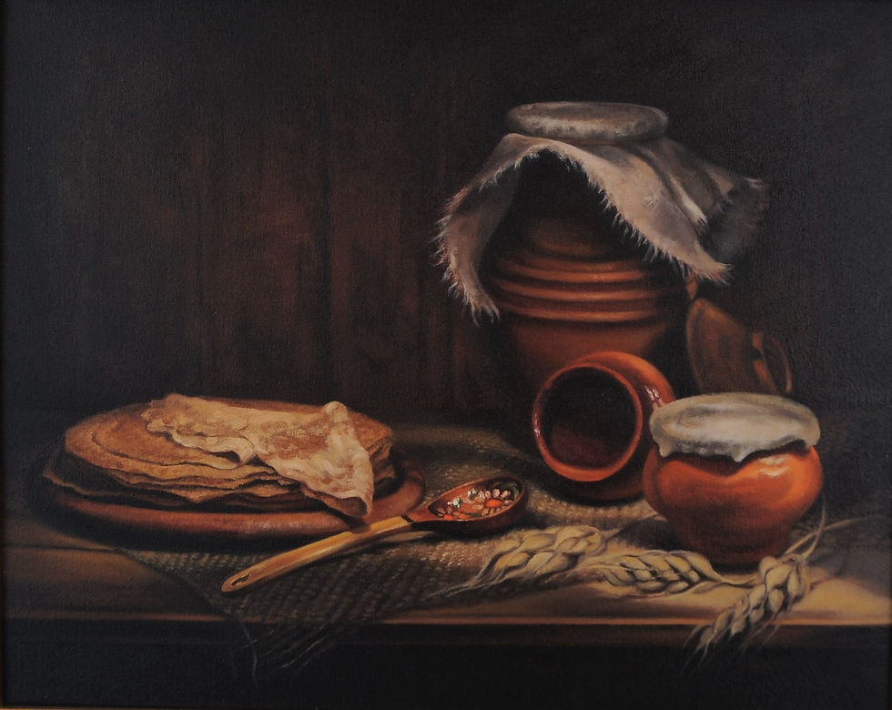 Still Life with Crepes