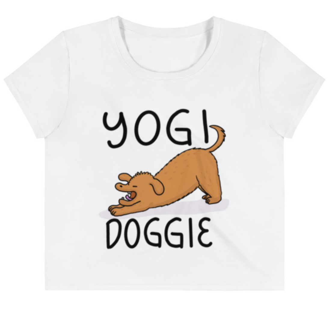 Yogi Doggie - cropped shirt