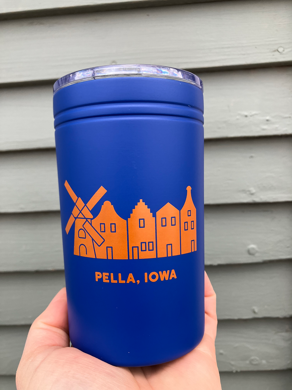 Pella Iowa 12 oz. Hops Stainless Steel Travel Tumbler