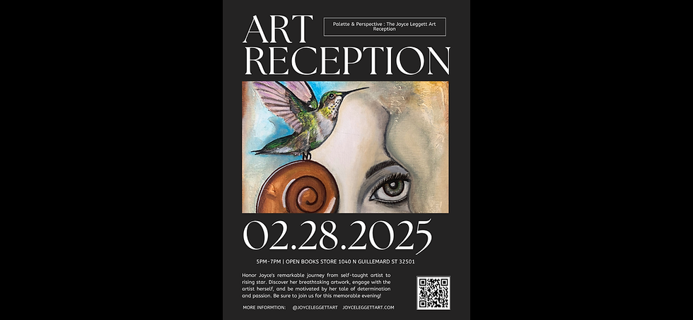 Palette & Perspective : The Joyce Leggett Art Reception