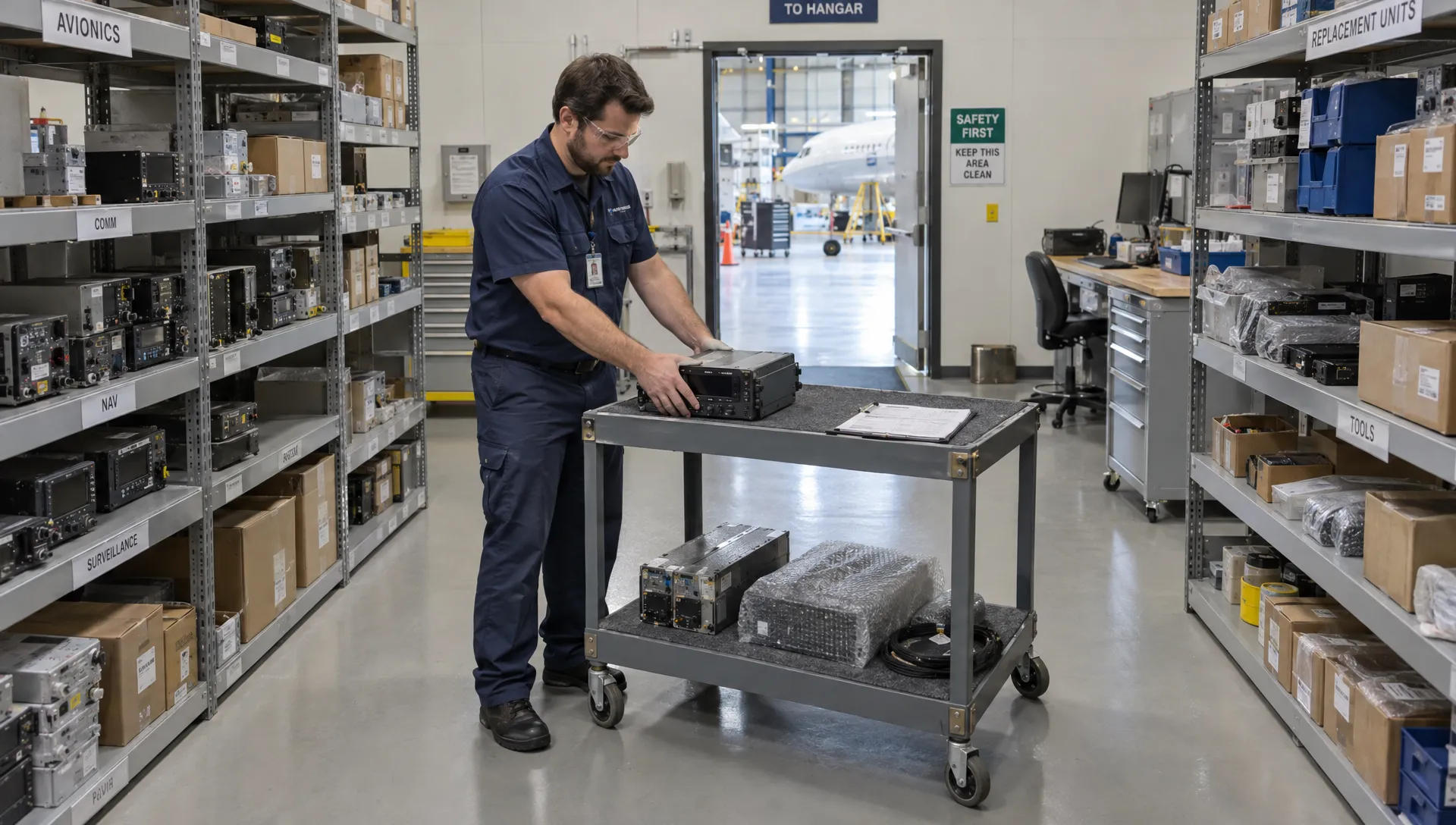 Air Freight USA to UK Controls for Avionics Exports